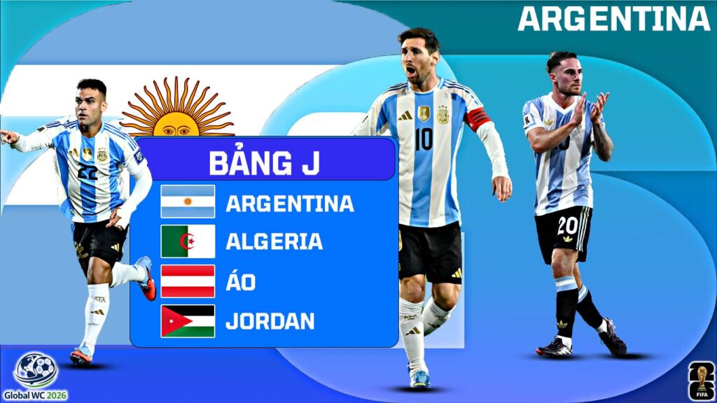 World Cup 2026 Lịch Sử, Thành Tích Và Giới Thiệu Đội Tuyển Argentina