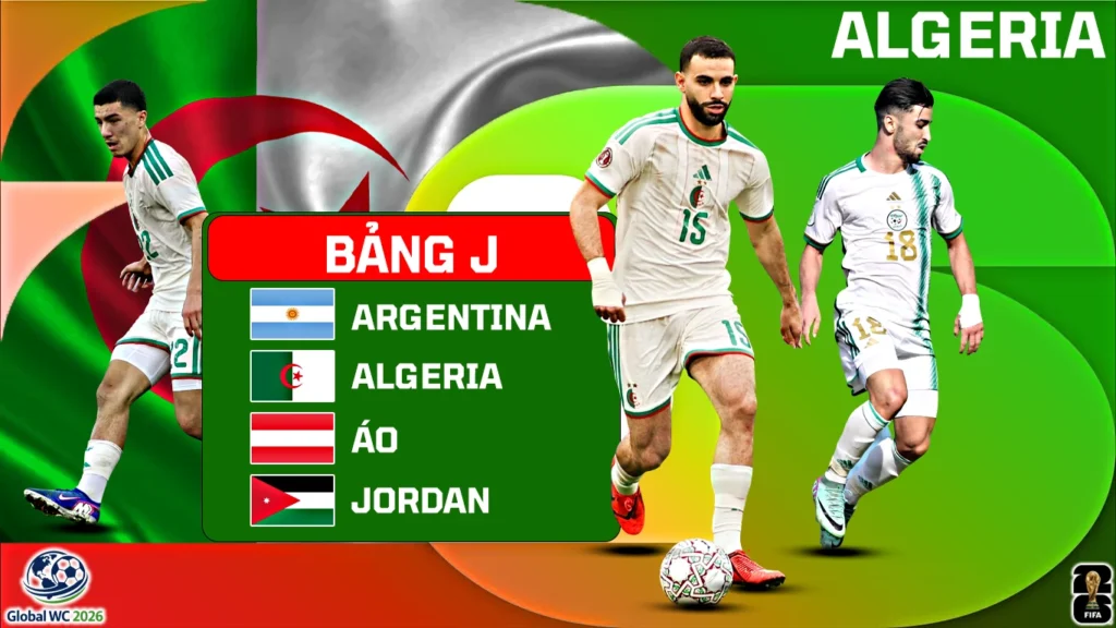 World Cup 2026 Lịch Sử, Thành Tích Và Giới Thiệu Đội Tuyển Algeria